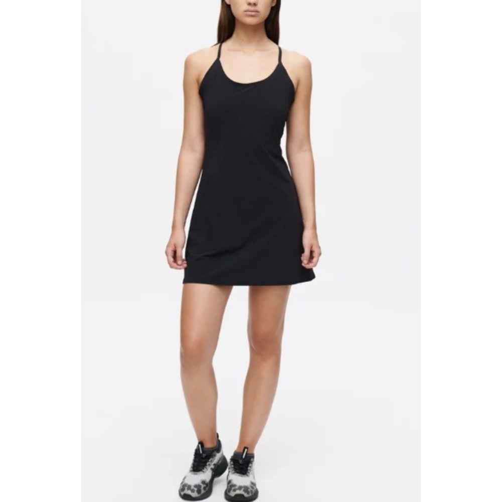 Outdoor Voices The Exercise‎ Lined Tennis Golf Mini Dress Women's Size XS Black